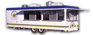 24′ Concession Trailer with Metal Wheel Skirts - Thumbnail