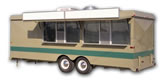 20′ Concession Trailer with Two-Tone Paint - Thumbnail