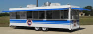 24′ Concession Trailer with Exterior Draft Beer Dispenser - Thumbnail