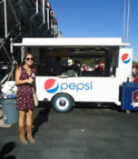 10′ Special Events Beverage Trailer in use at Football Game - Thumbnail