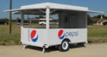 10′ Special Events Beverage Trailer with Pepsi Graphics - Thumbnail
