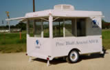 10′ Concession Trailer with 7 foot Side Awnings - Thumbnail