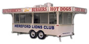 16′ Concession Trailer with Awning Marquee Signs - Thumbnail