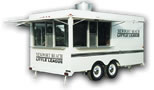 14′ Concession Trailer with Vent Hood - Thumbnail