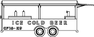 Refrigerated Draft Box Beer Trailer - Thumbnail