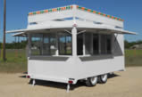 14′ Concession Trailer with Metal Wheel Skirts - Thumbnail