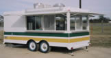 16′ Concession Trailer with Exterior Fluorescent Light - Thumbnail
