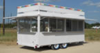 16′ Concession Trailer with Roof Marquee and Fold-Out Counters - Thumbnail