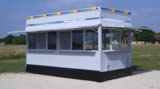 16′ Concession Trailer with Marquee, Chase Lights and Ballycloth Skirts - Thumbnail