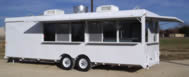 24′ Concession Trailer with Stainless Fold-out Counters - Thumbnail