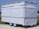 16′ Concession Trailer with Marquee and Chase Lights - Thumbnail